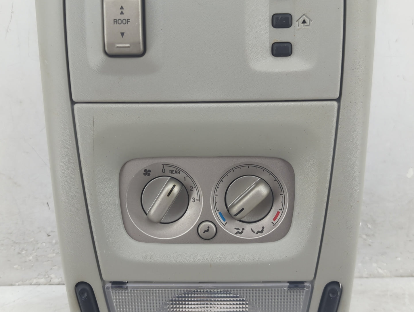 2006-2010 Ford Explorer Overhead Console W/rear Climate Control - Oemusedautoparts1.com
