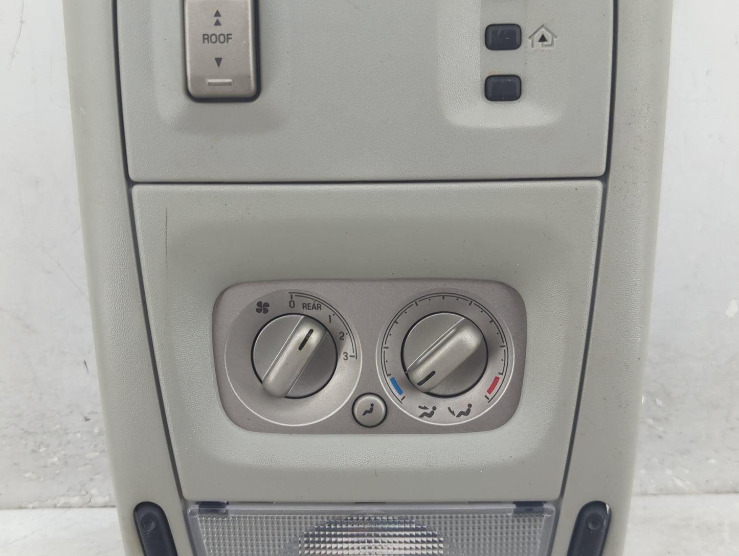 2006-2010 Ford Explorer Overhead Console W/rear Climate Control - Oemusedautoparts1.com