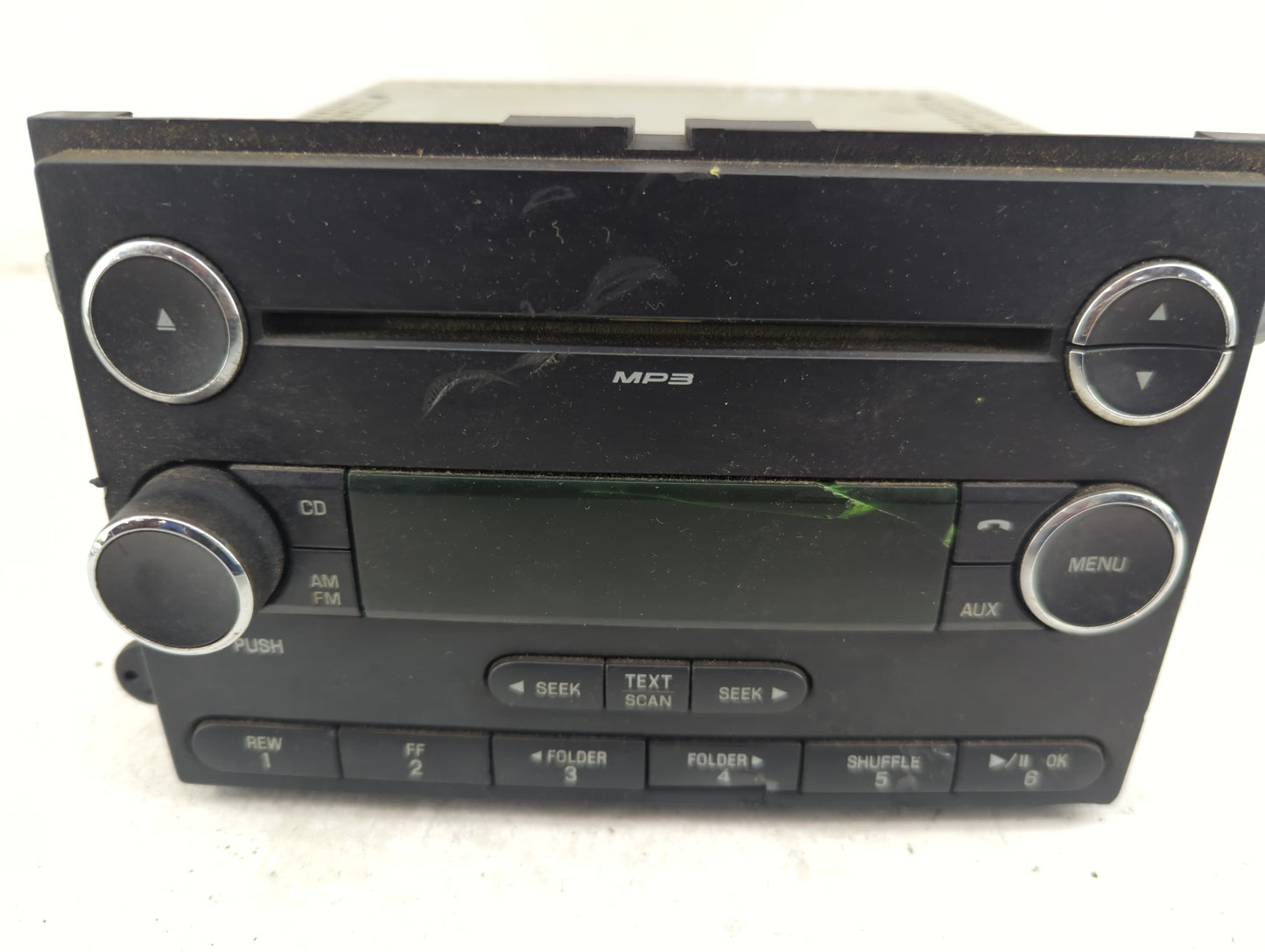 2010 Ford Explorer Radio AM FM Cd Player Receiver Replacement P/N:AL2T-18C869-AC Fits OEM Used Auto Parts - Oemusedautoparts