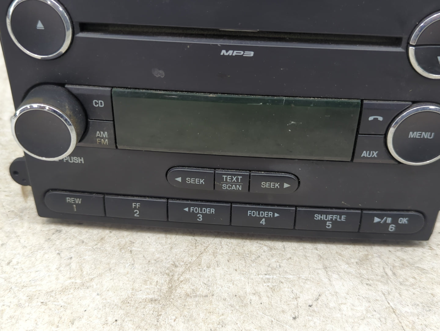 2010 Ford Explorer Radio AM FM Cd Player Receiver Replacement P/N:AL2T-18C869-AB 9YDF028665 Fits OEM Used Auto Parts - Oemus