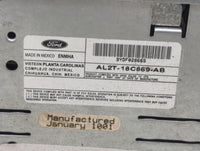 2010 Ford Explorer Radio AM FM Cd Player Receiver Replacement P/N:AL2T-18C869-AB 9YDF028665 Fits OEM Used Auto Parts - Oemus
