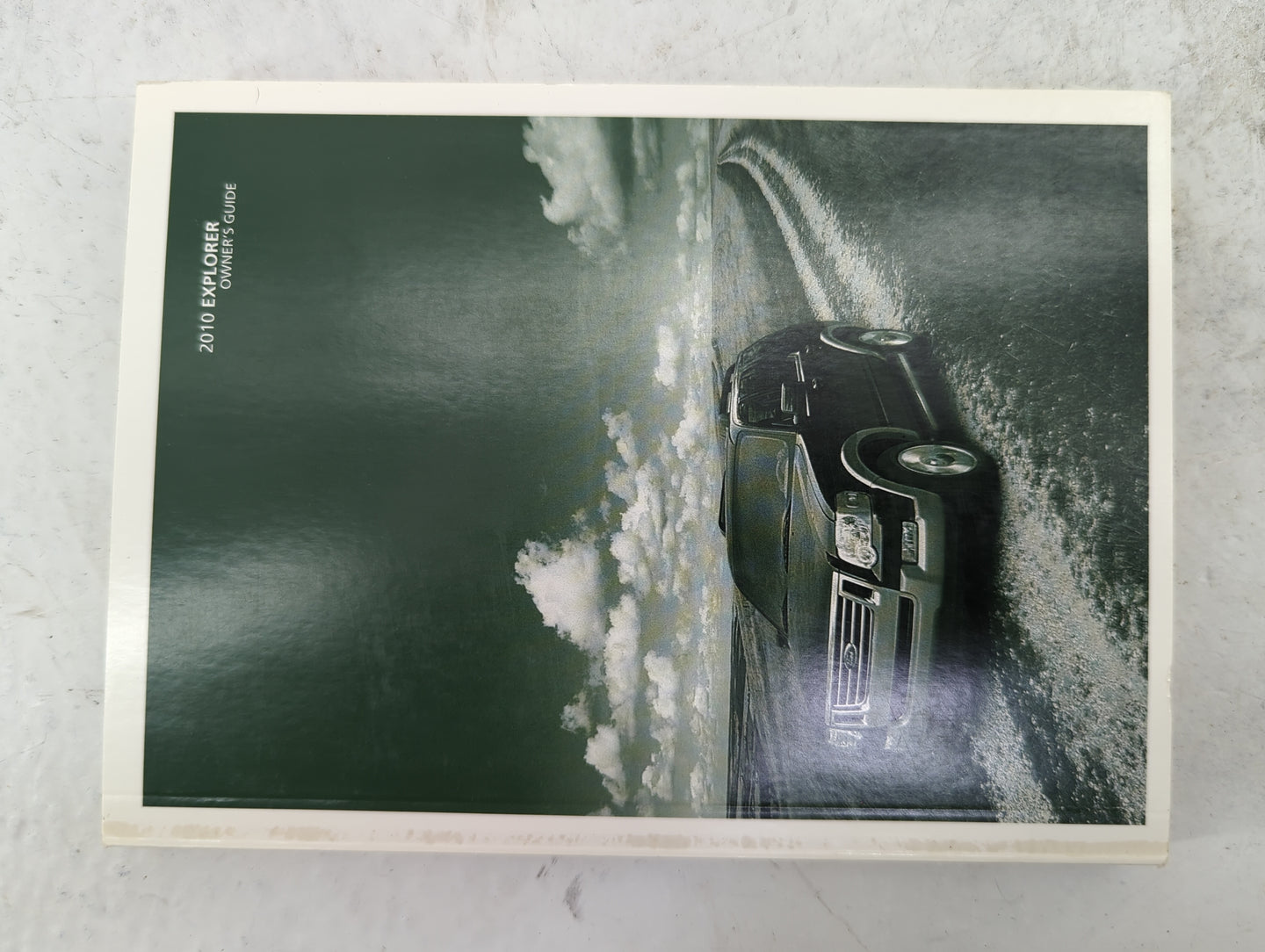 2010 Ford Explorer Owners Manual Book Guide P/N:AL2J19A321AA OEM Used Auto Parts - Oemusedautoparts1.com