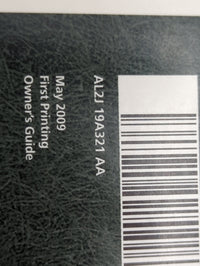 2010 Ford Explorer Owners Manual Book Guide P/N:AL2J19A321AA OEM Used Auto Parts - Oemusedautoparts1.com
