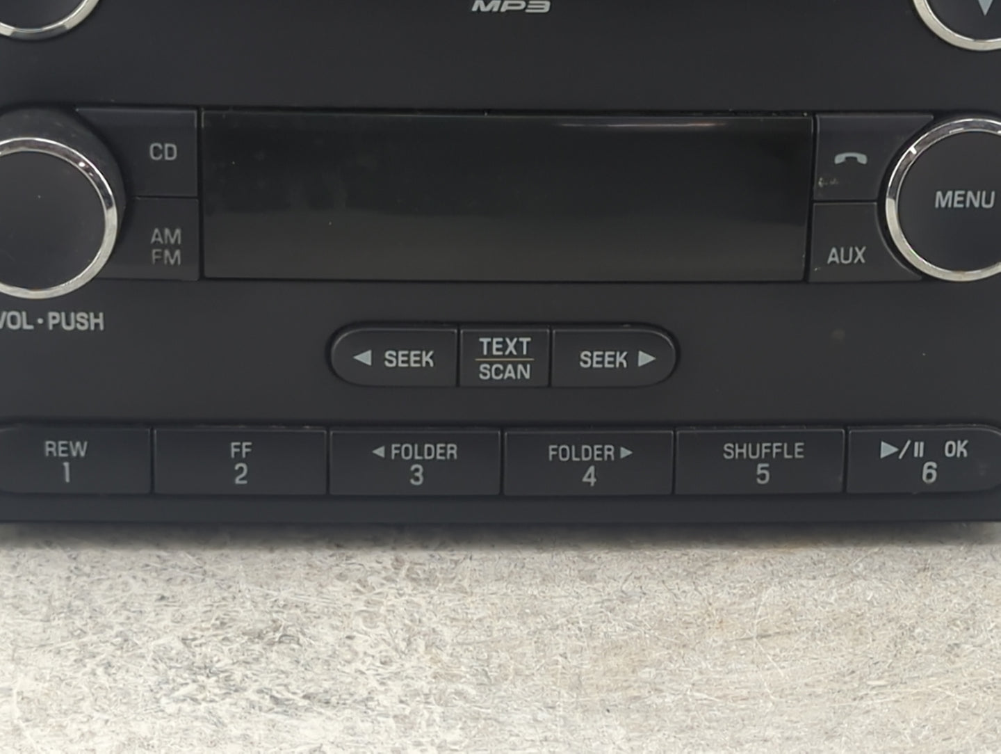 2010 Ford Explorer Radio AM FM Cd Player Receiver Replacement P/N:AL2T-18C869-AB 9YDF003436 Fits OEM Used Auto Parts - Oemus