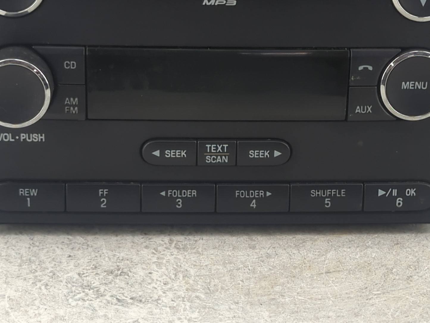 2010 Ford Explorer Radio AM FM Cd Player Receiver Replacement P/N:AL2T-18C869-AB 9YDF003436 Fits OEM Used Auto Parts - Oemus