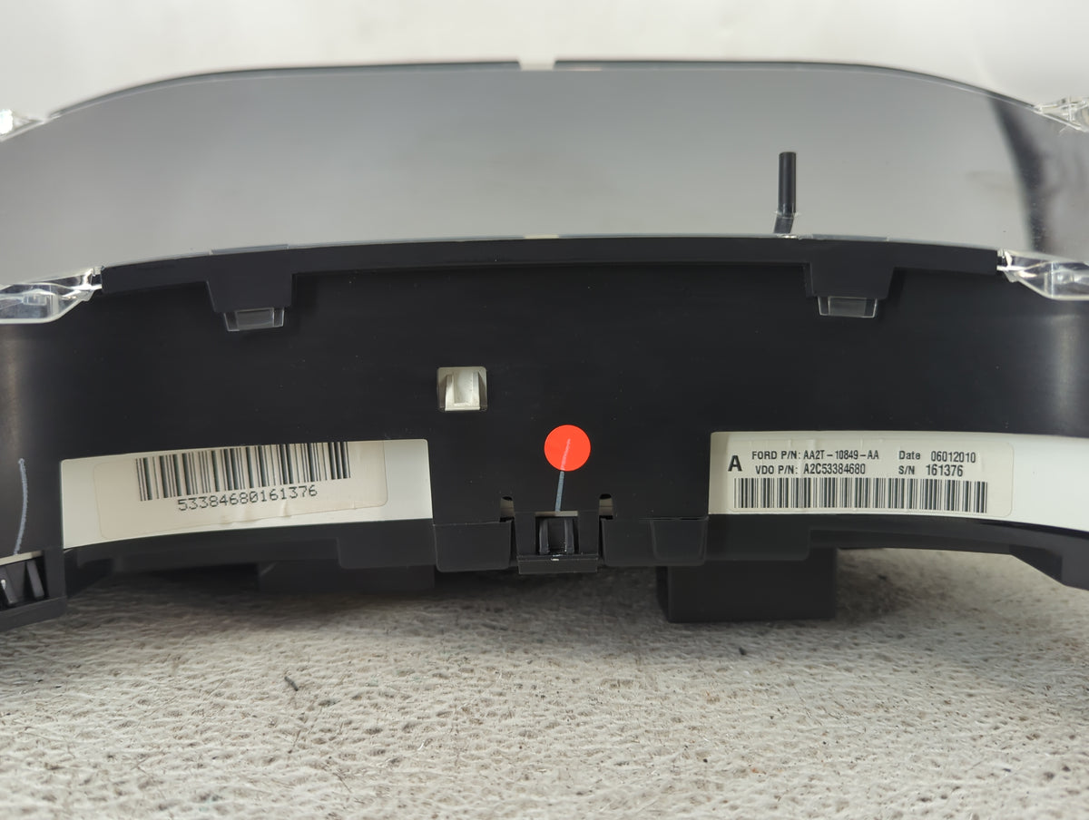 2010 Ford Explorer Instrument Cluster Speedometer Gauges P/N:AA2T-10849-AA A2C53384680 Miles: Fits OEM Used Auto Parts - Oem