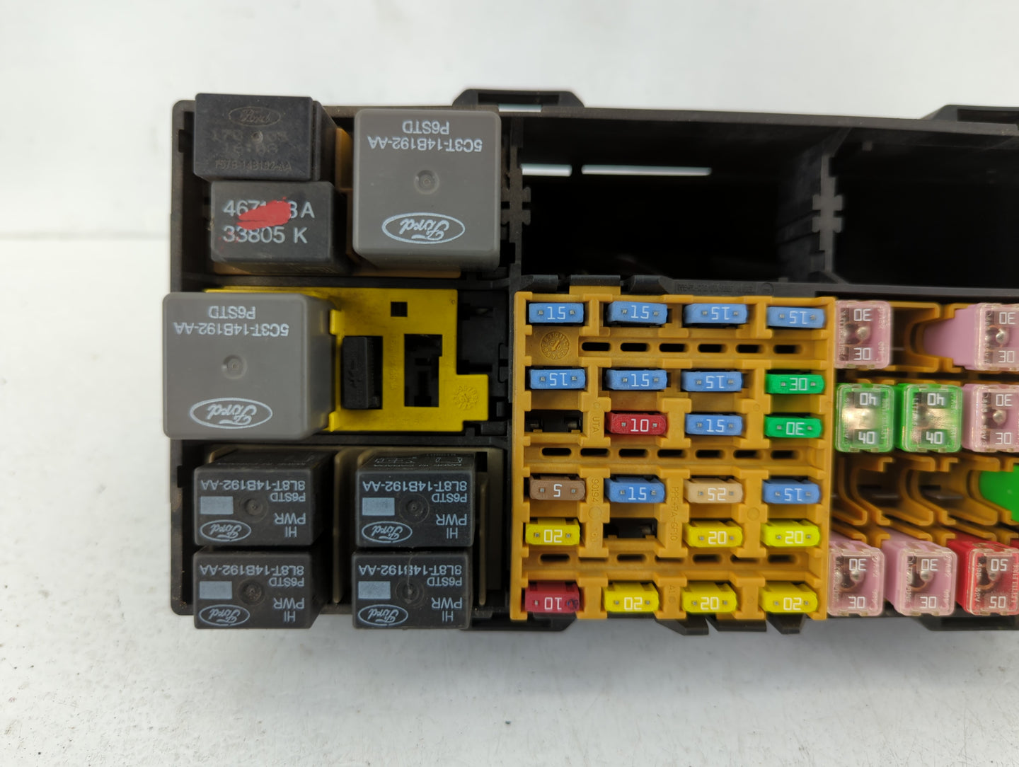 2002-2010 Ford Explorer Fusebox Fuse Box Panel Relay Module P/N:2L5T-14A075-AA Fits OEM Used Auto Parts - Oemusedautoparts1.