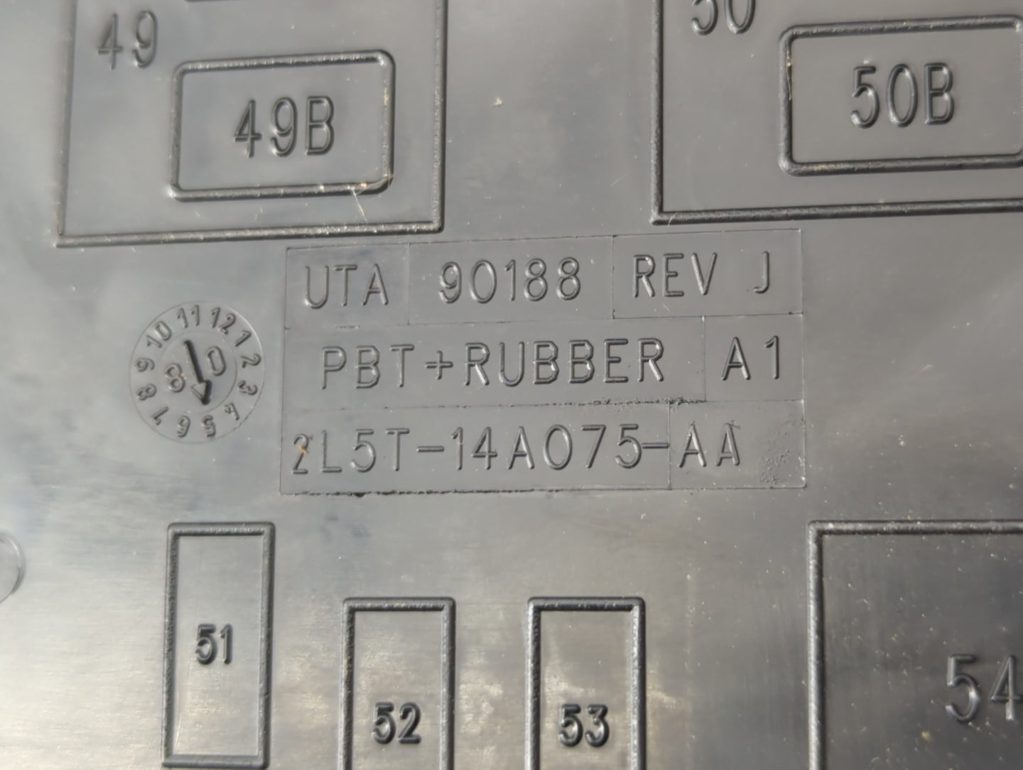 2002-2010 Ford Explorer Fusebox Fuse Box Panel Relay Module P/N:2L5T-14A075-AA Fits OEM Used Auto Parts - Oemusedautoparts1.