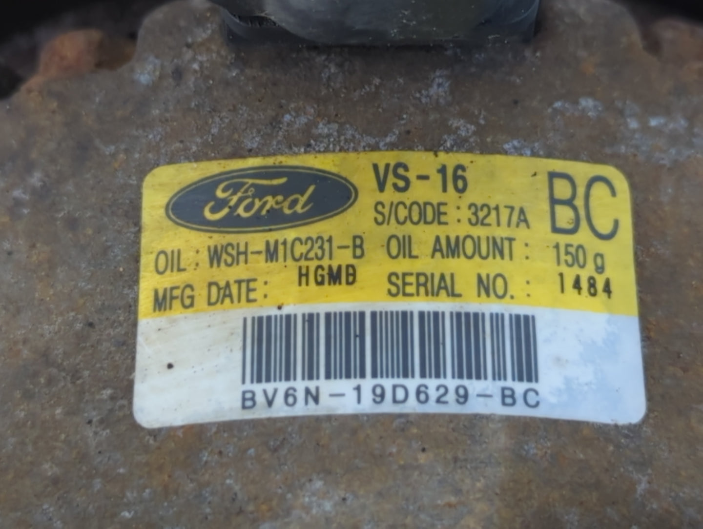 2006-2010 Ford Explorer Air Conditioning A/c Ac Compressor Oem - Oemusedautoparts1.com