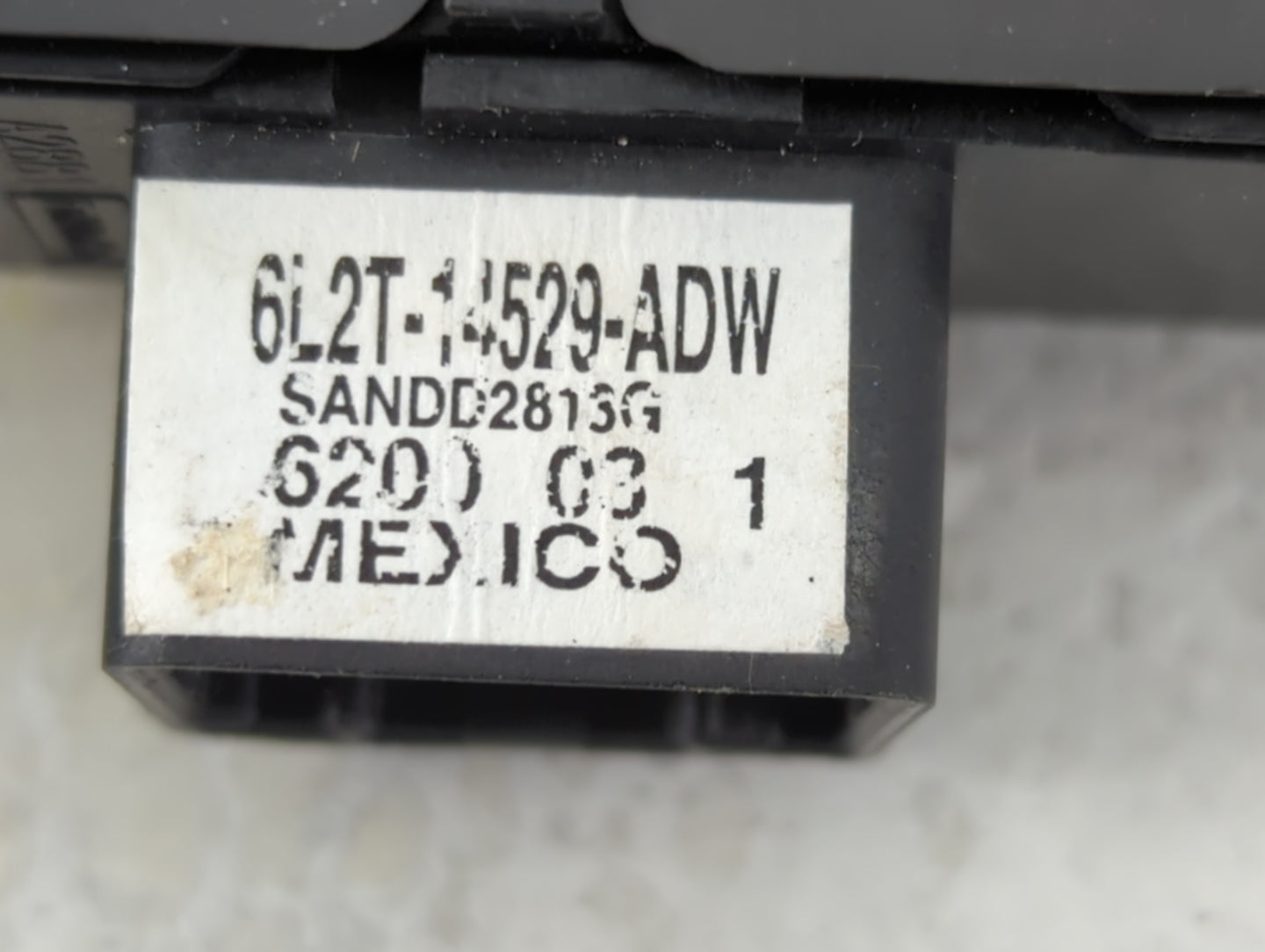 2008-2010 Ford Explorer Master Power Window Switch Replacement Driver Side Left P/N:6L2T-14529-ADW Fits OEM Used Auto Parts 