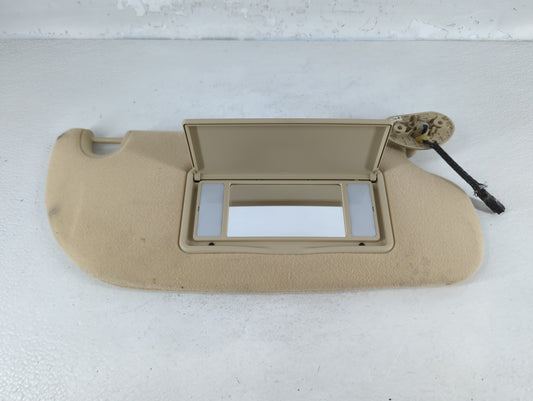 2010 Ford Explorer Sun Visor Shade Replacement Passenger Right Mirror Fits OEM Used Auto Parts - Oemusedautoparts1.com