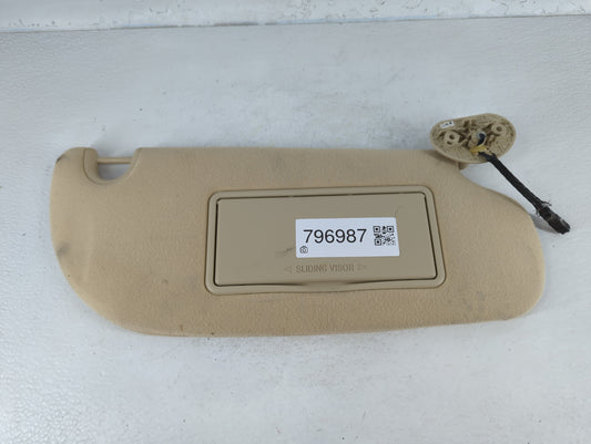 2010 Ford Explorer Sun Visor Shade Replacement Passenger Right Mirror Fits OEM Used Auto Parts