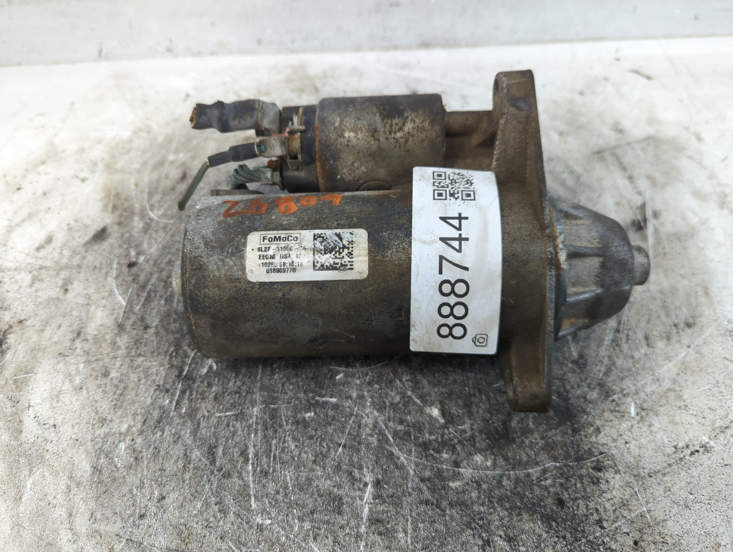 2005-2010 Ford Explorer Car Starter Motor Solenoid OEM P/N:6L2T-11000-DA Fits Fits 2005 2006 2007 2008 2009 2010 2011 OEM Us