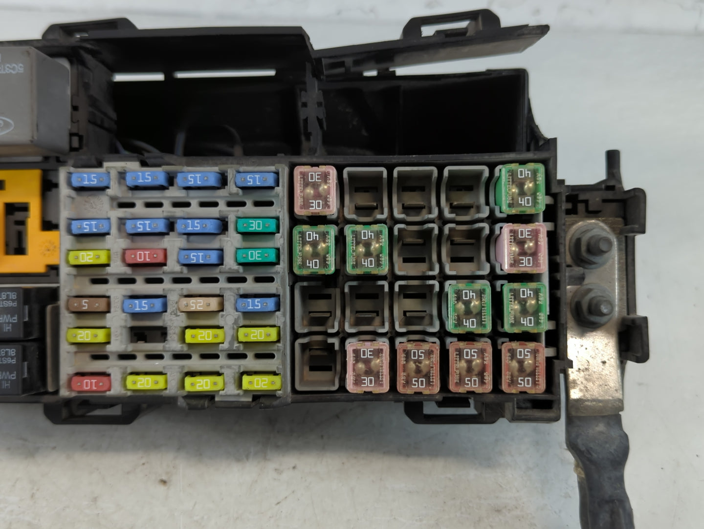 2002-2010 Ford Explorer Fusebox Fuse Box Panel Relay Module P/N:9L2T 14398 AKB Fits OEM Used Auto Parts - Oemusedautoparts1.