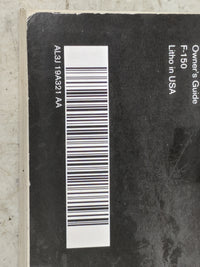 2010 Ford F-150 Owners Manual Book Guide OEM Used Auto Parts - Oemusedautoparts1.com