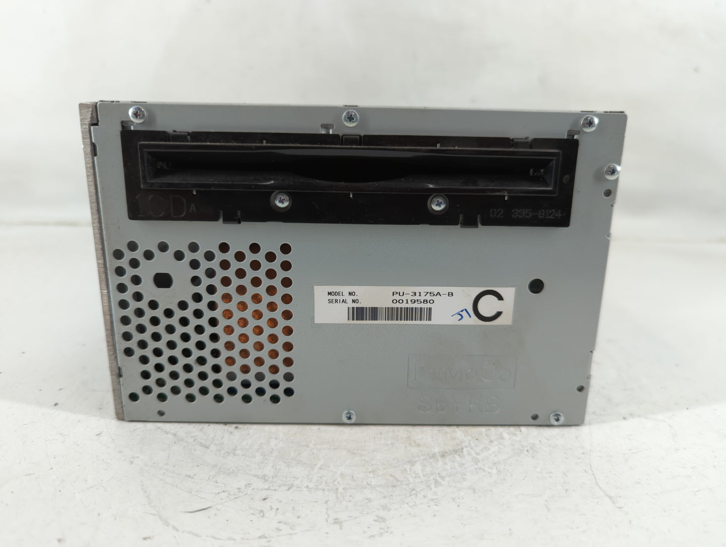 2010 Ford F-150 Radio AM FM Cd Player Receiver Replacement P/N:AL3T-19C157-BB Fits OEM Used Auto Parts - Oemusedautoparts1.c