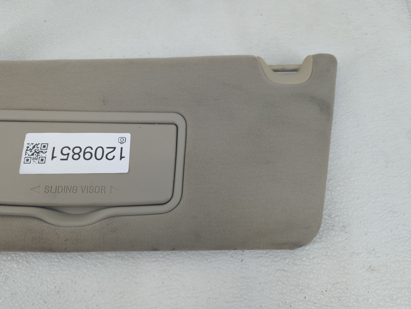 2009-2010 Ford F-150 Sun Visor Shade Replacement Driver Left Mirror Fits Fits 2009 2010 OEM Used Auto Parts - Oemusedautopar