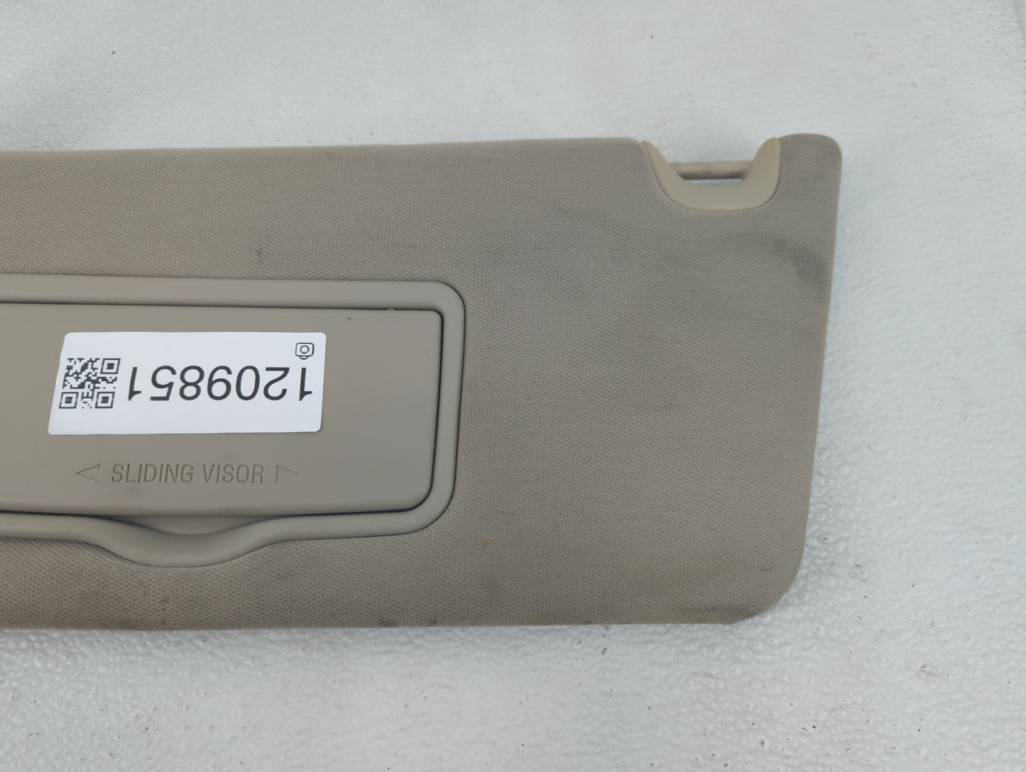 2009-2010 Ford F-150 Sun Visor Shade Replacement Driver Left Mirror Fits Fits 2009 2010 OEM Used Auto Parts - Oemusedautopar