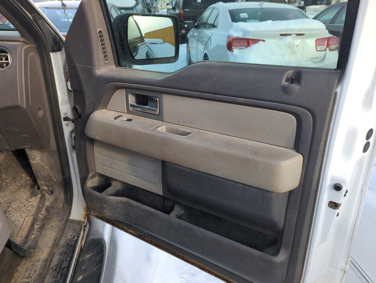 2010 Ford F-150 Front Right Passenger Interior Door Panel Trim - Oemusedautoparts1.com
