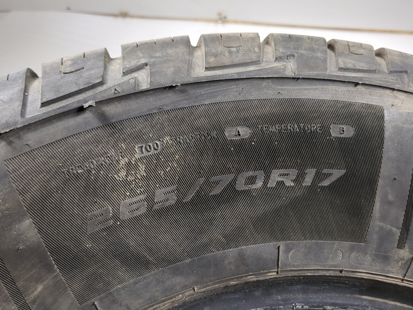 Used Tire 265/70R17 MASTERCRAFT COURSER QUEST 115T - Tread Depth 8/32 - Oemusedautoparts1.com