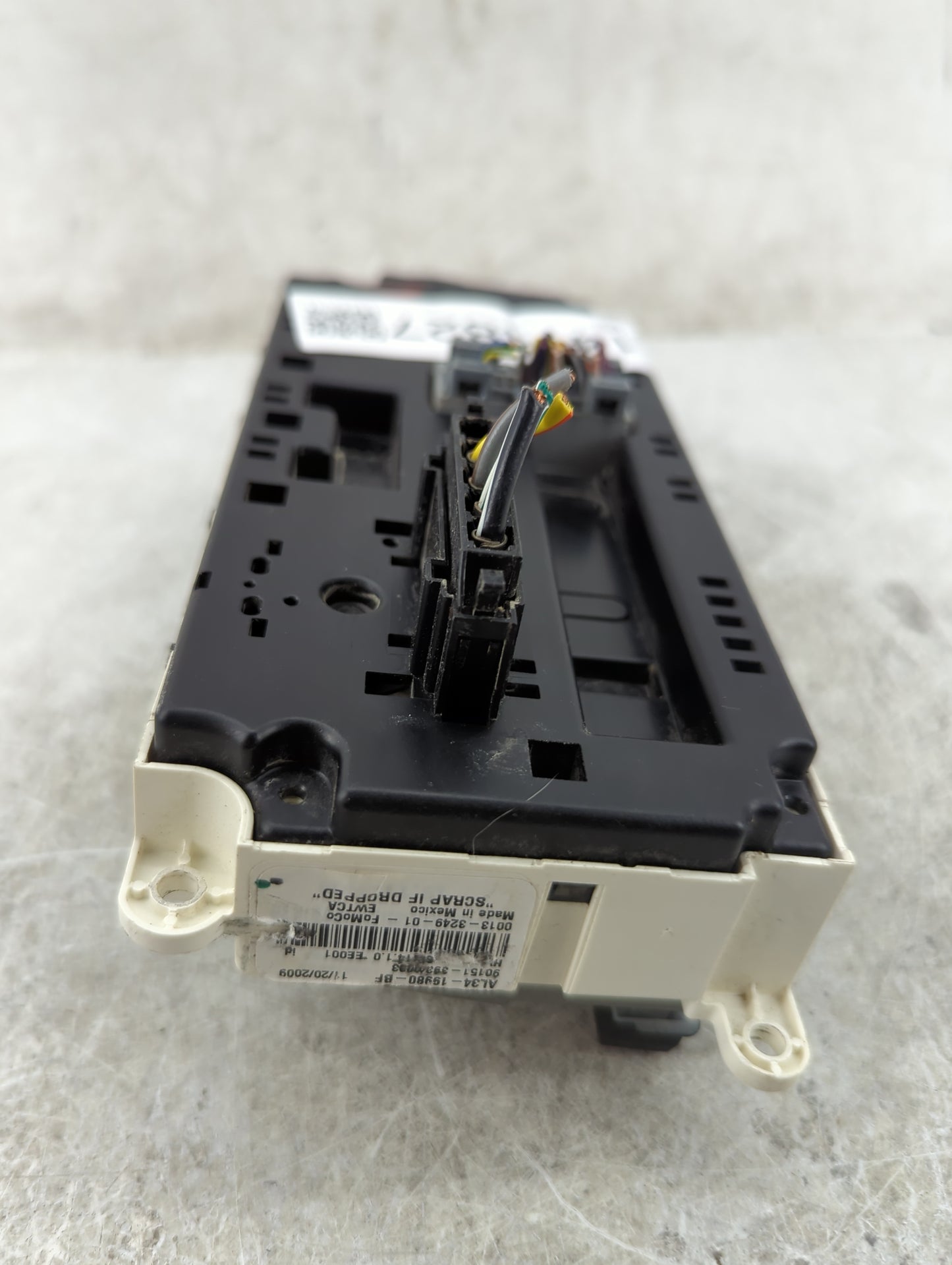 2010 Ford F-150 Climate Control Module Temperature AC/Heater Replacement P/N:AL34-19980-BF 0013-3249-01 Fits OEM Used Auto P
