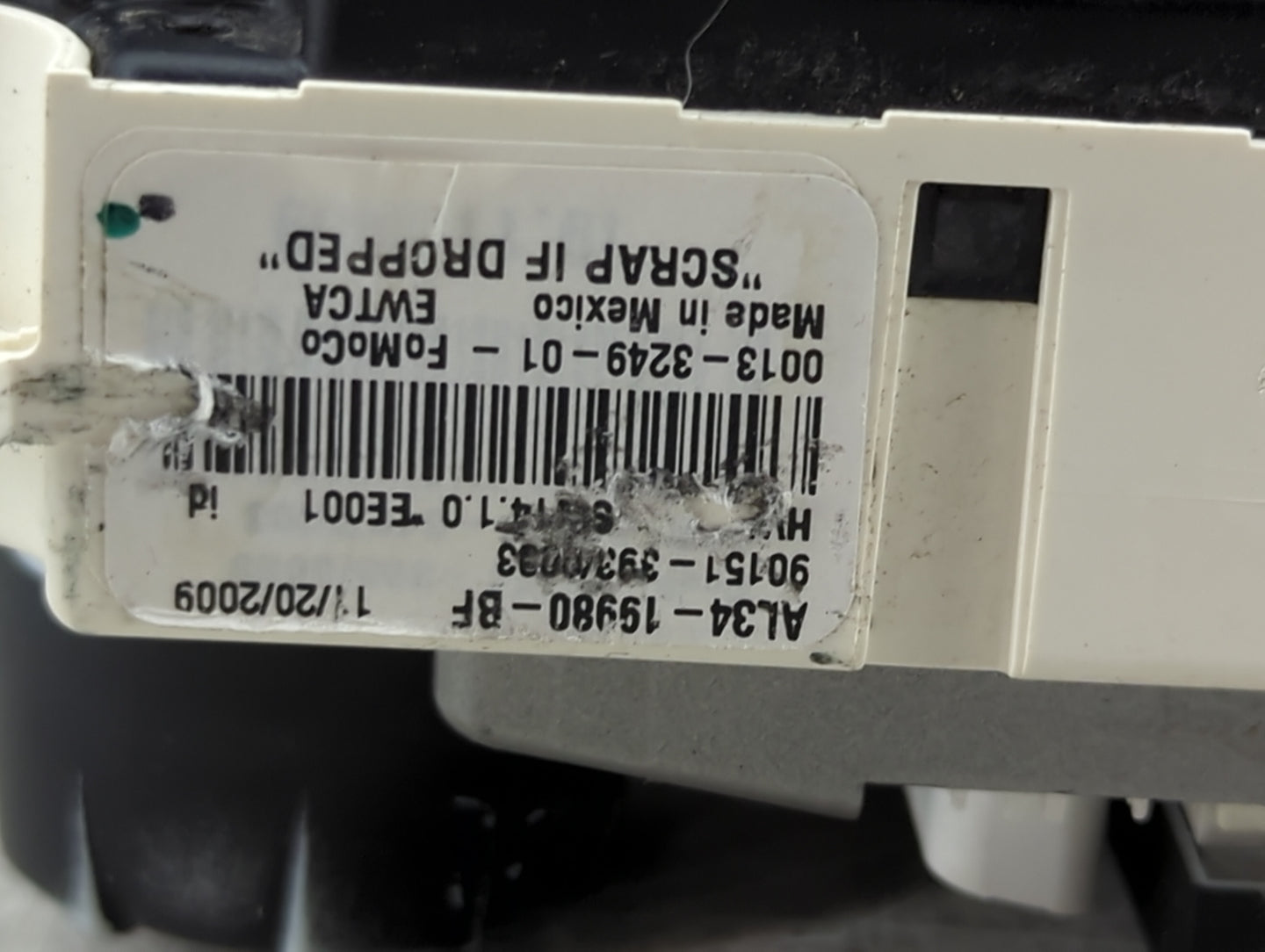 2010 Ford F-150 Climate Control Module Temperature AC/Heater Replacement P/N:AL34-19980-BF 0013-3249-01 Fits OEM Used Auto P