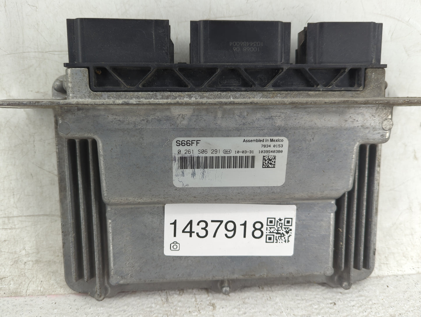 2010 Ford F-150 PCM Engine Control Computer ECU ECM PCU OEM P/N:AL3A-12A650-DMA, 0261S06291, 9C2A-12B684-AD, 1034486004 Fits