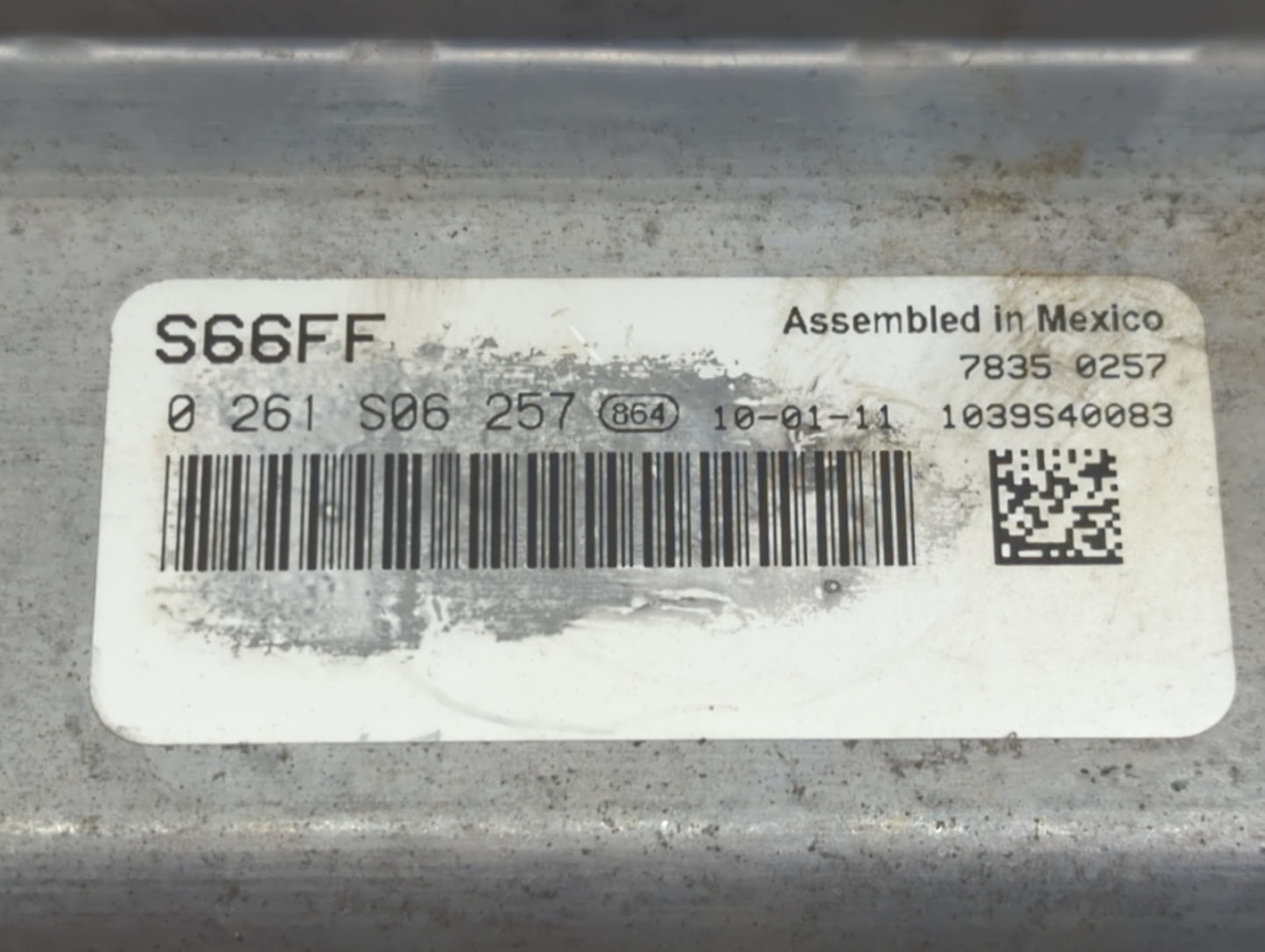 2010 Ford F-150 PCM Engine Control Computer ECU ECM PCU OEM P/N:9C2A-12B684-AD 0261S06257, AL3A-12A650-BYN3 Fits OEM Used Au