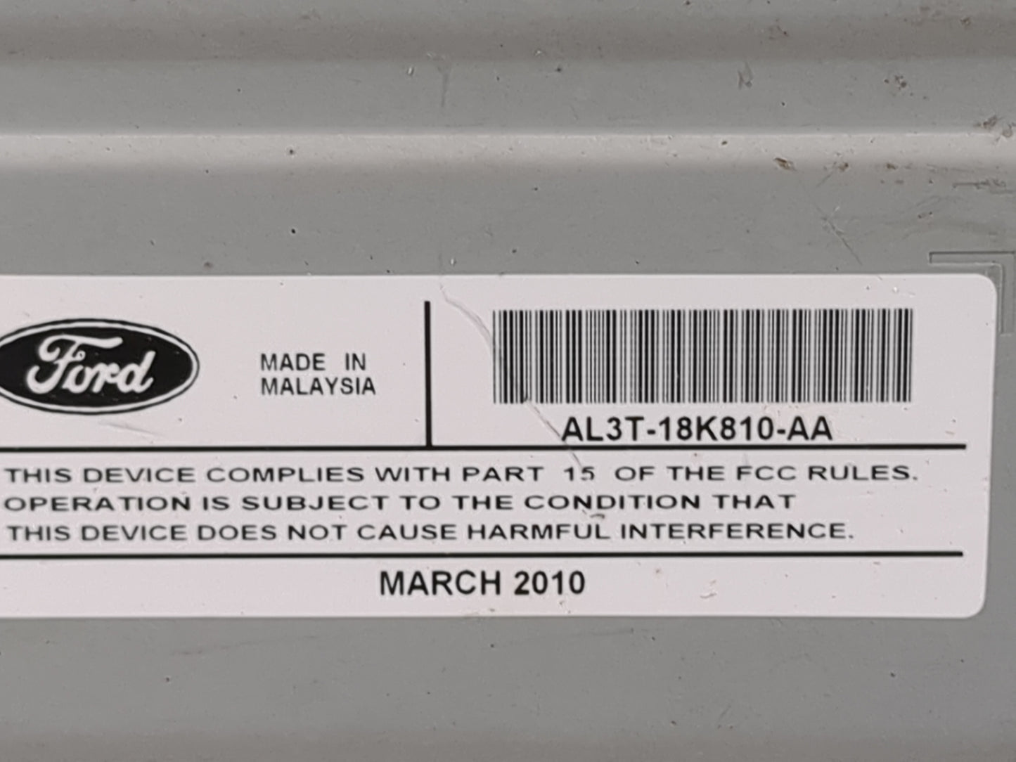 2009-2010 Ford F-150 Radio Control Panel - Oemusedautoparts1.com