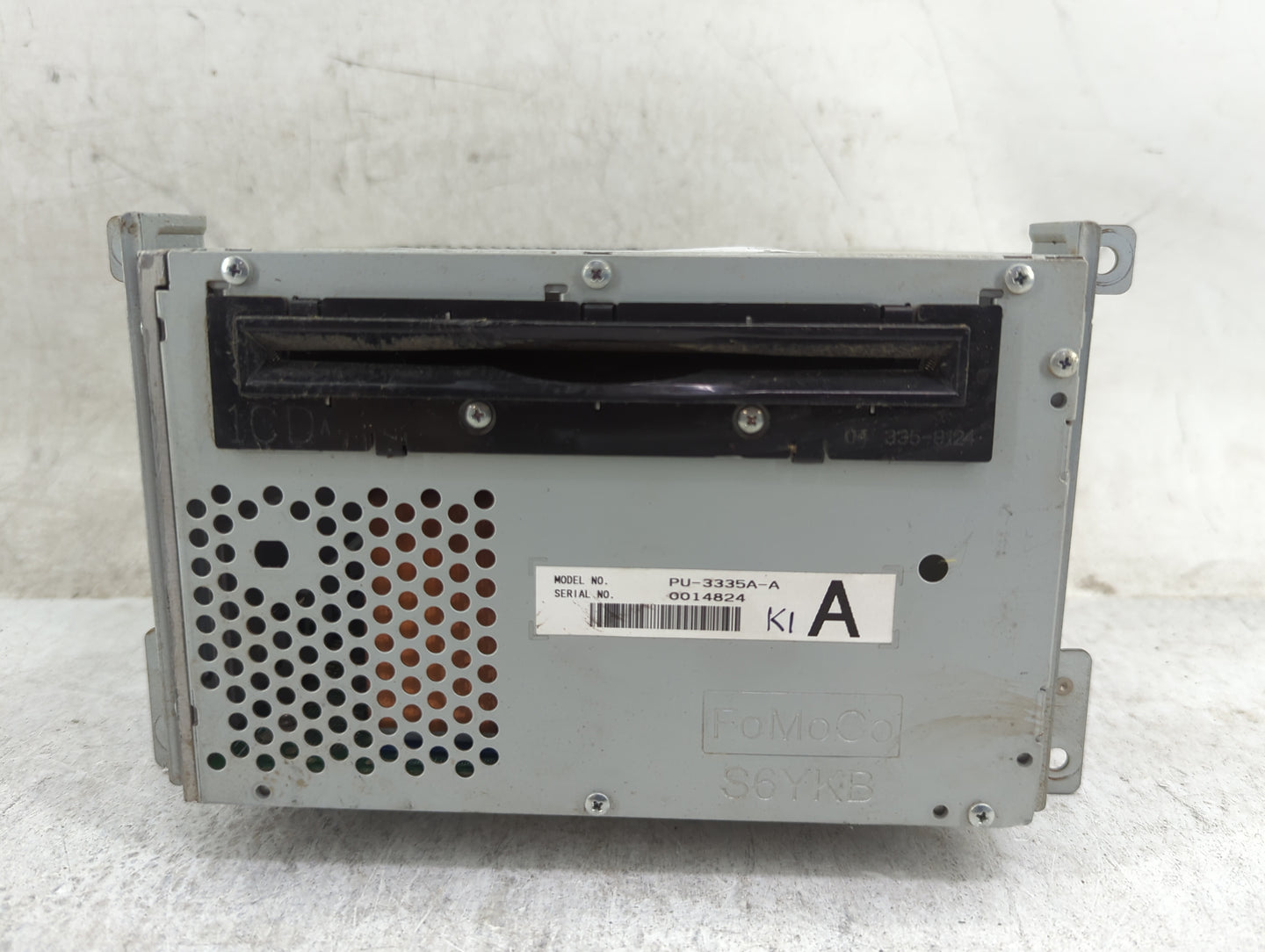 2009-2010 Ford F-150 Radio AM FM Cd Player Receiver Replacement P/N:PU-3335A-A AL3T-19C107-BE, 276-0647-68 Fits Fits 2009 20