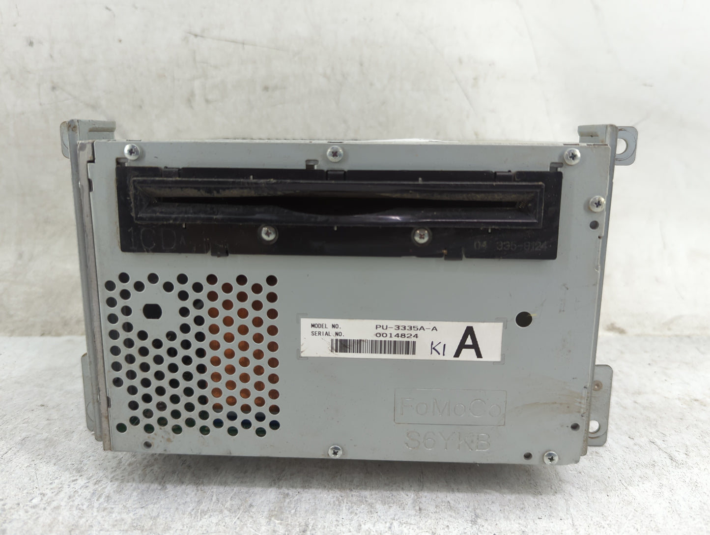 2009-2010 Ford F-150 Radio AM FM Cd Player Receiver Replacement P/N:PU-3335A-A AL3T-19C107-BE, 276-0647-68 Fits Fits 2009 20