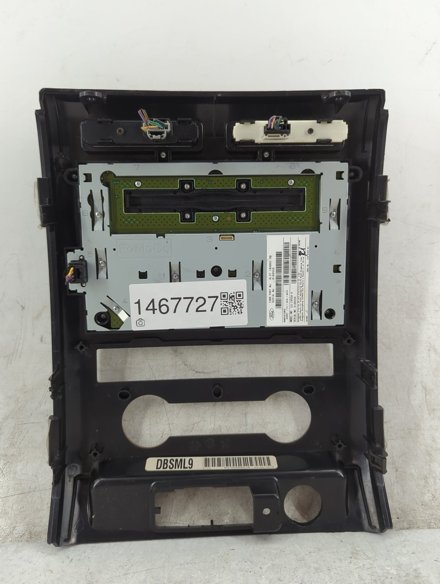 2010 Ford F-150 Climate Control Module Temperature AC/Heater Replacement P/N:AL3T-18A802-HB EU-1455A-A, 276-0703-03 Fits OEM