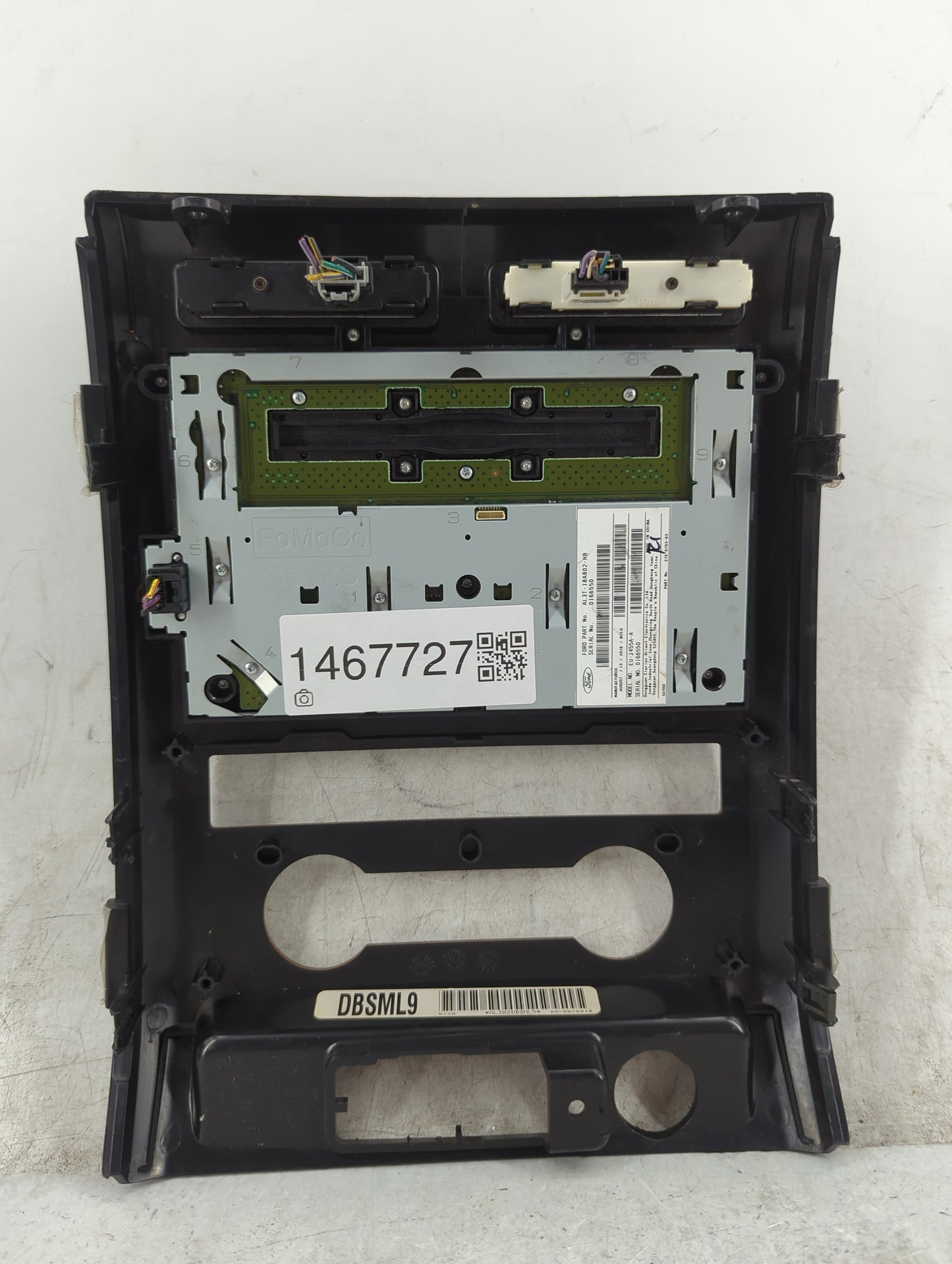 2010 Ford F-150 Climate Control Module Temperature AC/Heater Replacement P/N:AL3T-18A802-HB EU-1455A-A, 276-0703-03 Fits OEM