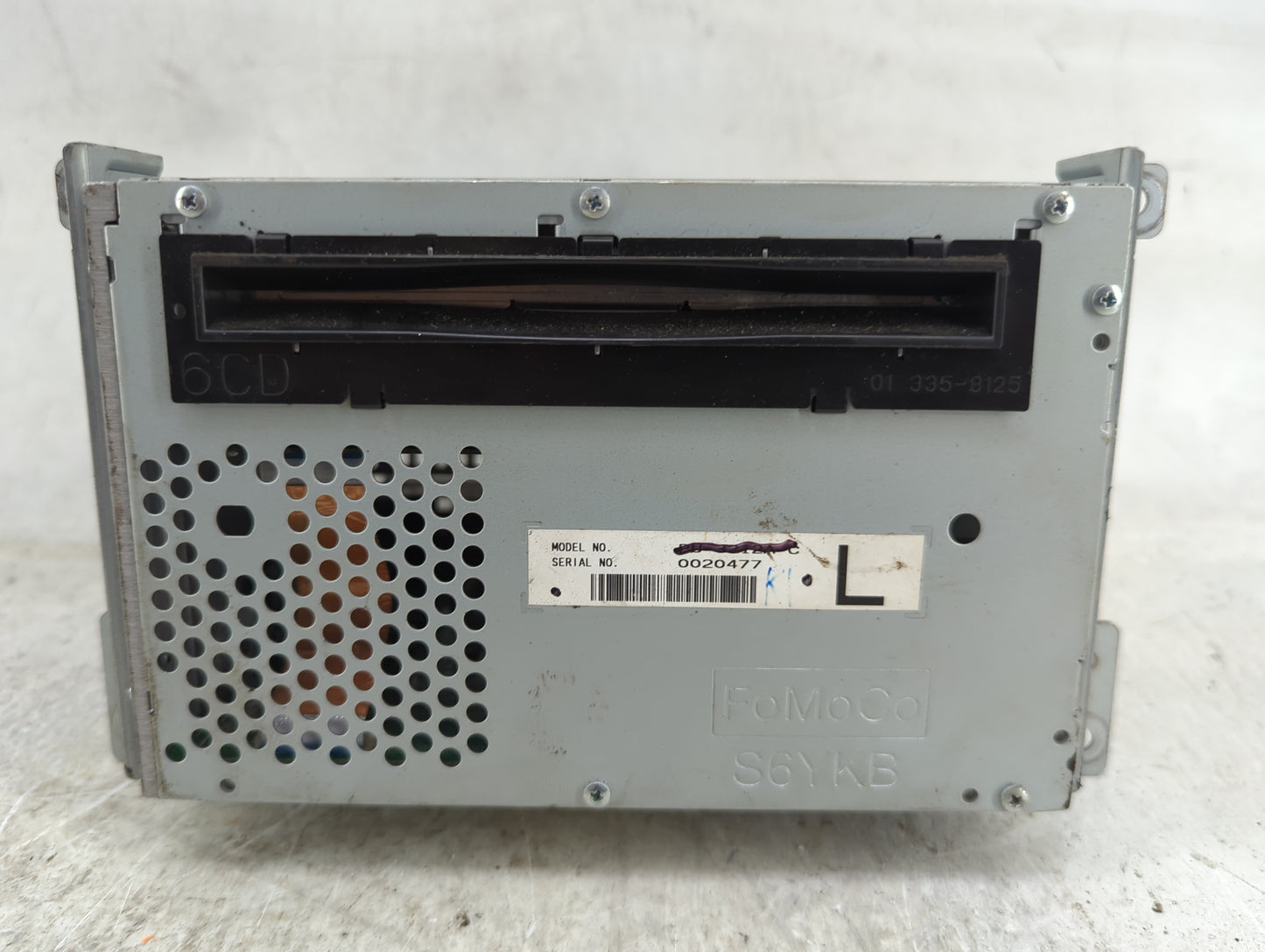 2010-2013 Ford F-150 Radio AM FM Cd Player Receiver Replacement P/N:AL3T-18K810-BA 0020477, S6YKB Fits Fits 2010 2011 2012 2