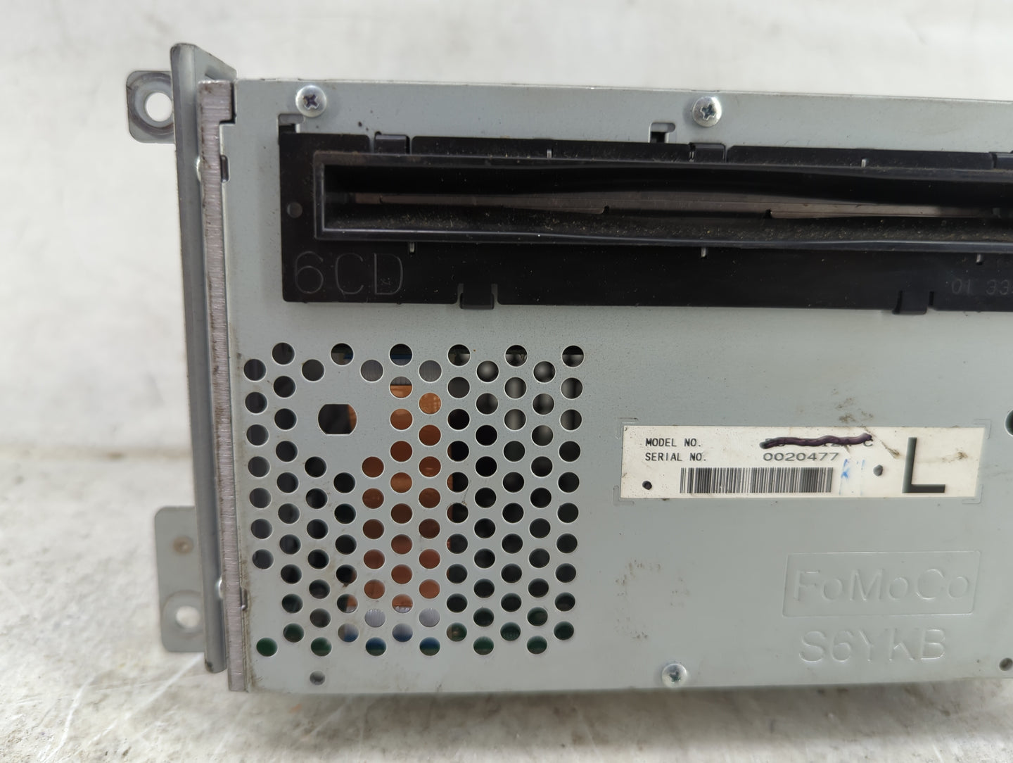 2010-2013 Ford F-150 Radio AM FM Cd Player Receiver Replacement P/N:AL3T-18K810-BA 0020477, S6YKB Fits Fits 2010 2011 2012 2