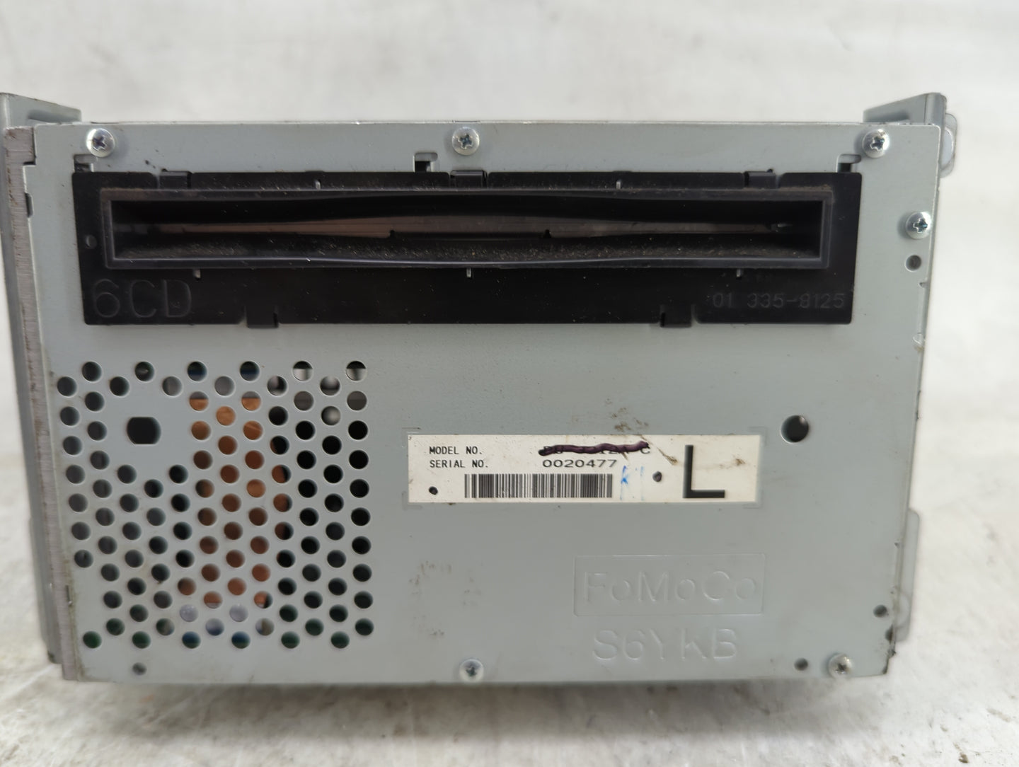 2010-2013 Ford F-150 Radio AM FM Cd Player Receiver Replacement P/N:AL3T-18K810-BA 0020477, S6YKB Fits Fits 2010 2011 2012 2