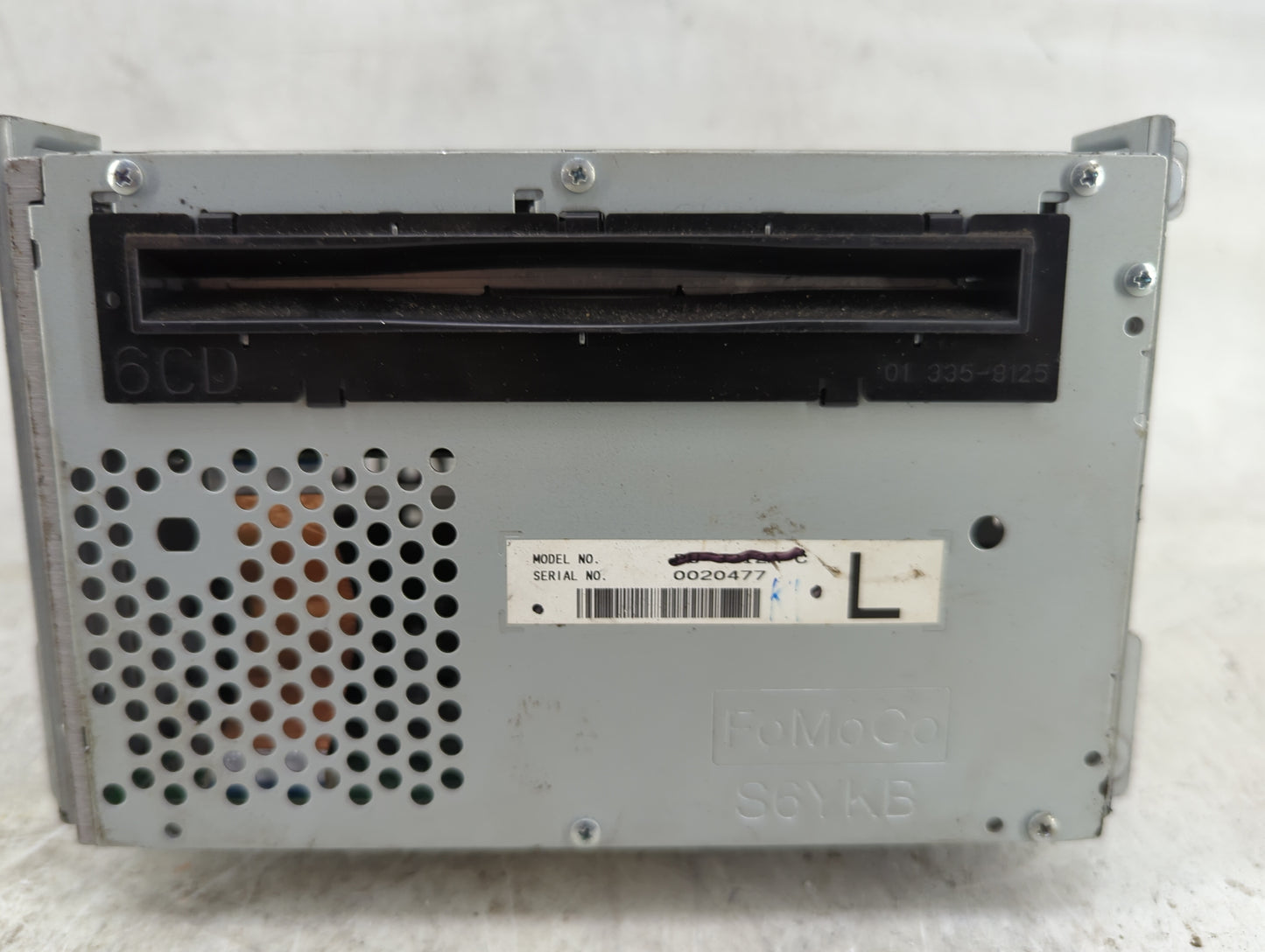 2010-2013 Ford F-150 Radio AM FM Cd Player Receiver Replacement P/N:AL3T-18K810-BA 0020477, S6YKB Fits Fits 2010 2011 2012 2