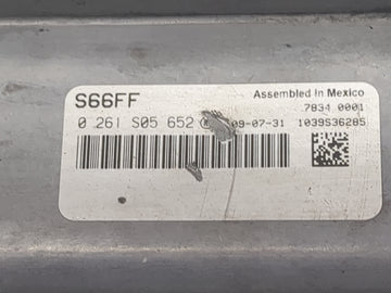 2010 Ford F-150 PCM Engine Control Computer ECU ECM PCU OEM P/N:9C2A-12B684-AD 0 261 S05 652 OEM Used Auto Parts