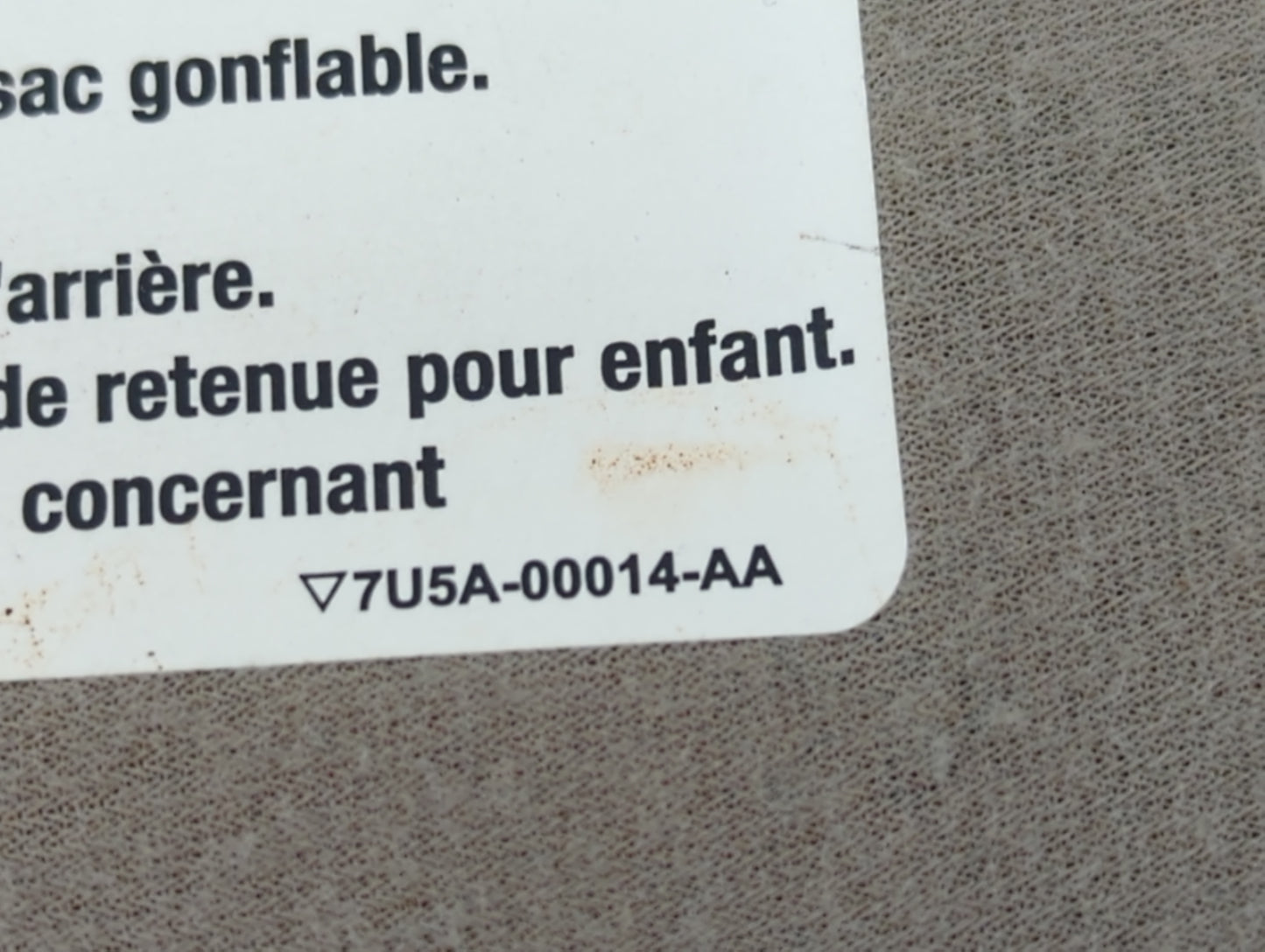 2009-2010 Ford F-150 Sun Visor Shade Replacement Passenger Right Mirror Fits Fits 2009 2010 OEM Used Auto Parts - Oemusedaut