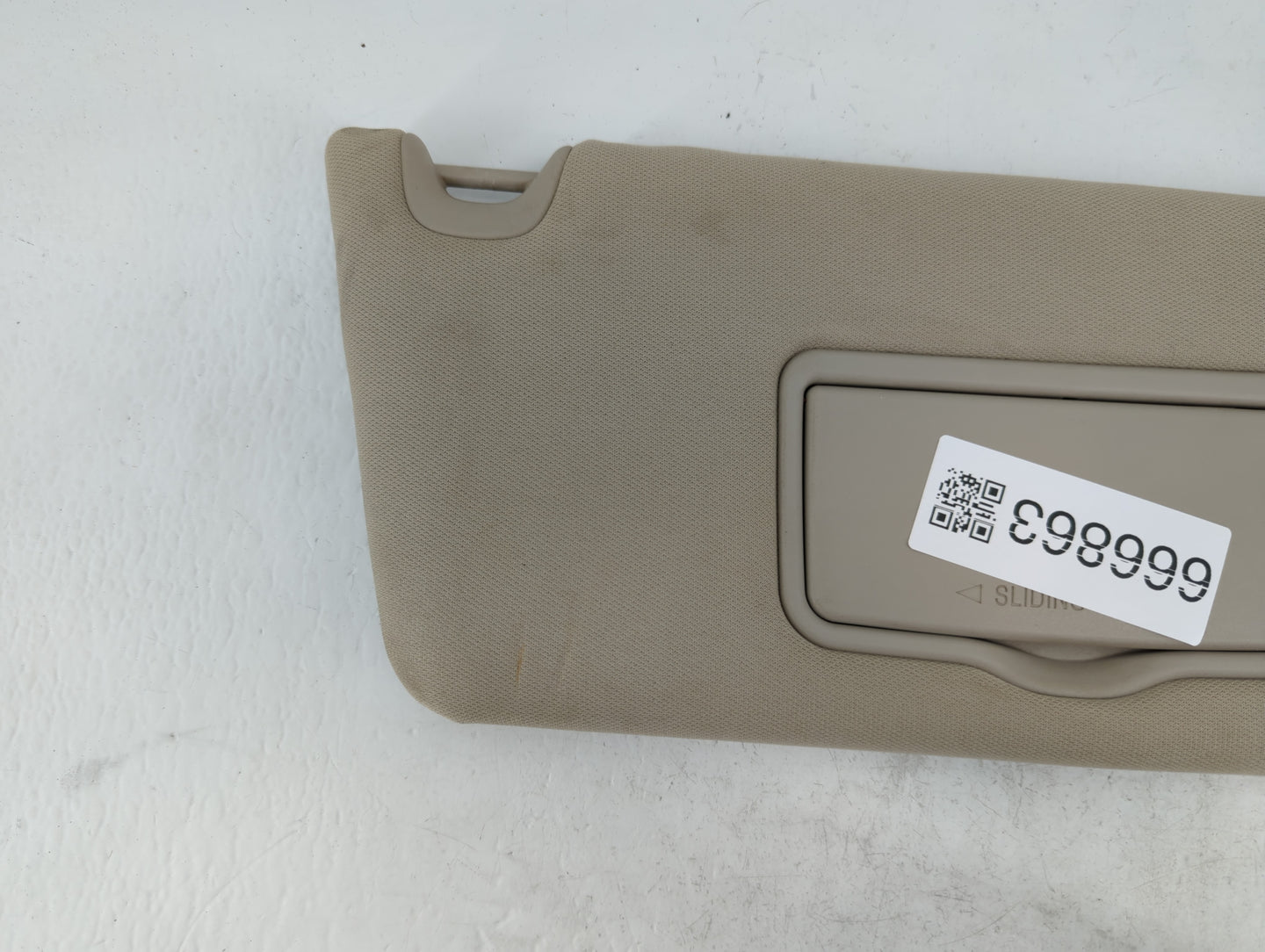 2010 Ford F-150 Sun Visor Shade Replacement Passenger Right Mirror Fits OEM Used Auto Parts - Oemusedautoparts1.com