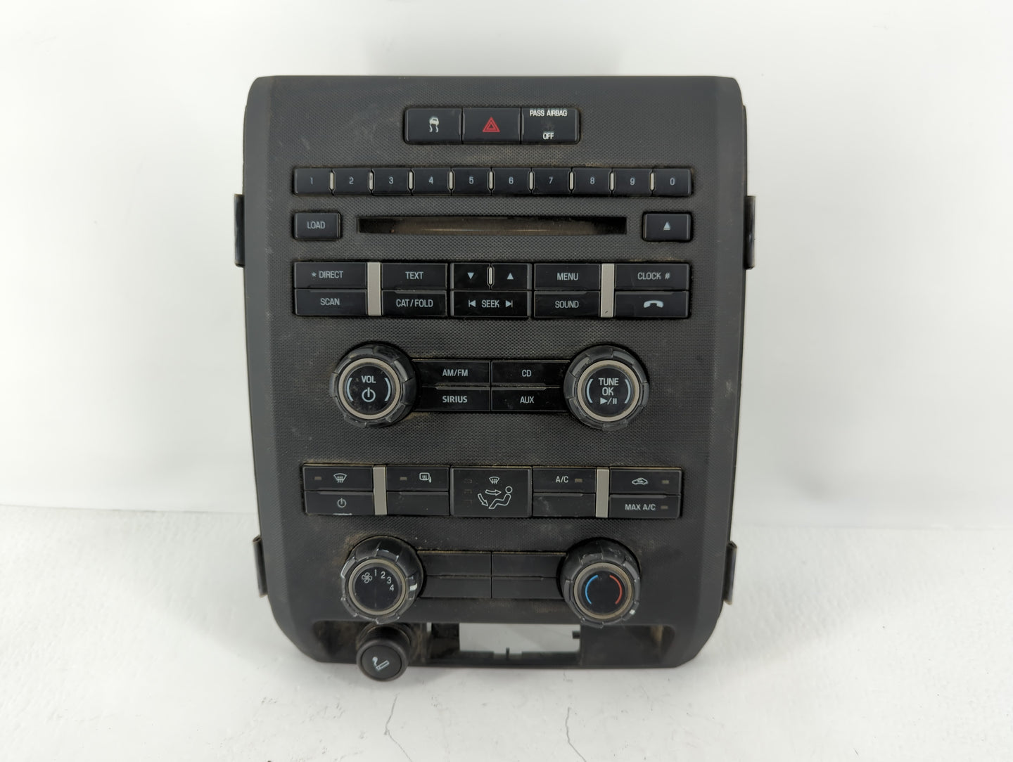 2010 Ford F-150 Radio AM FM Cd Player Receiver Replacement P/N:AL3T-18A802-HB Fits OEM Used Auto Parts - Oemusedautoparts1.c