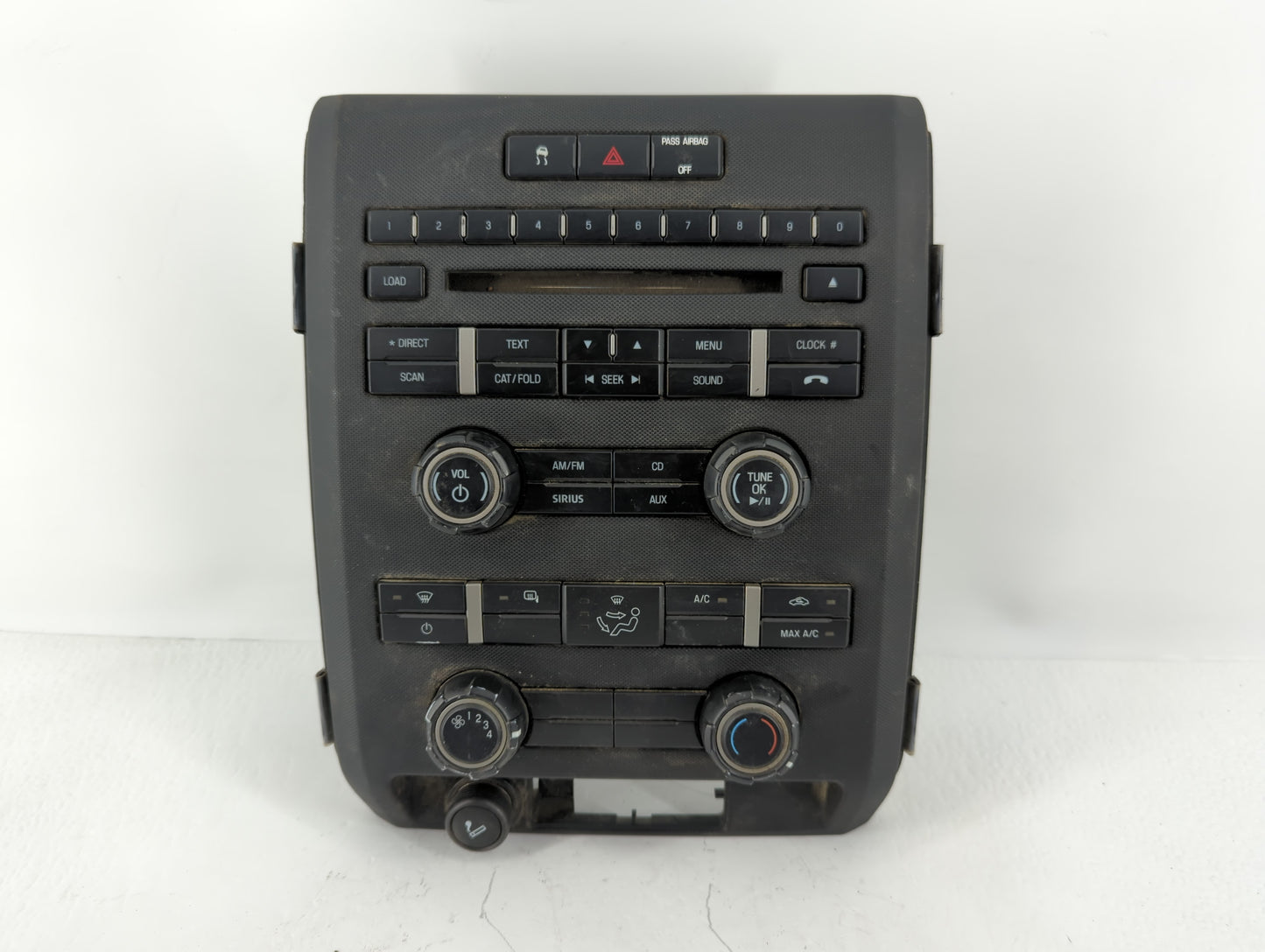 2010 Ford F-150 Radio AM FM Cd Player Receiver Replacement P/N:AL3T-18A802-HB Fits OEM Used Auto Parts - Oemusedautoparts1.c