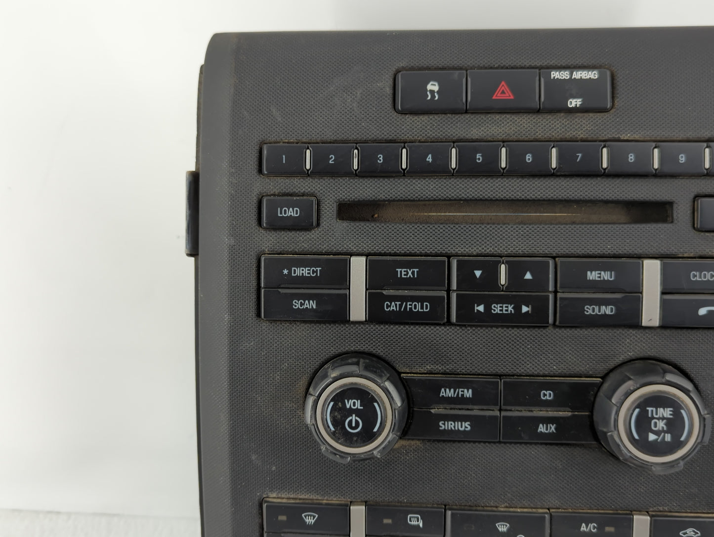 2010 Ford F-150 Radio AM FM Cd Player Receiver Replacement P/N:AL3T-18A802-HB Fits OEM Used Auto Parts - Oemusedautoparts1.c