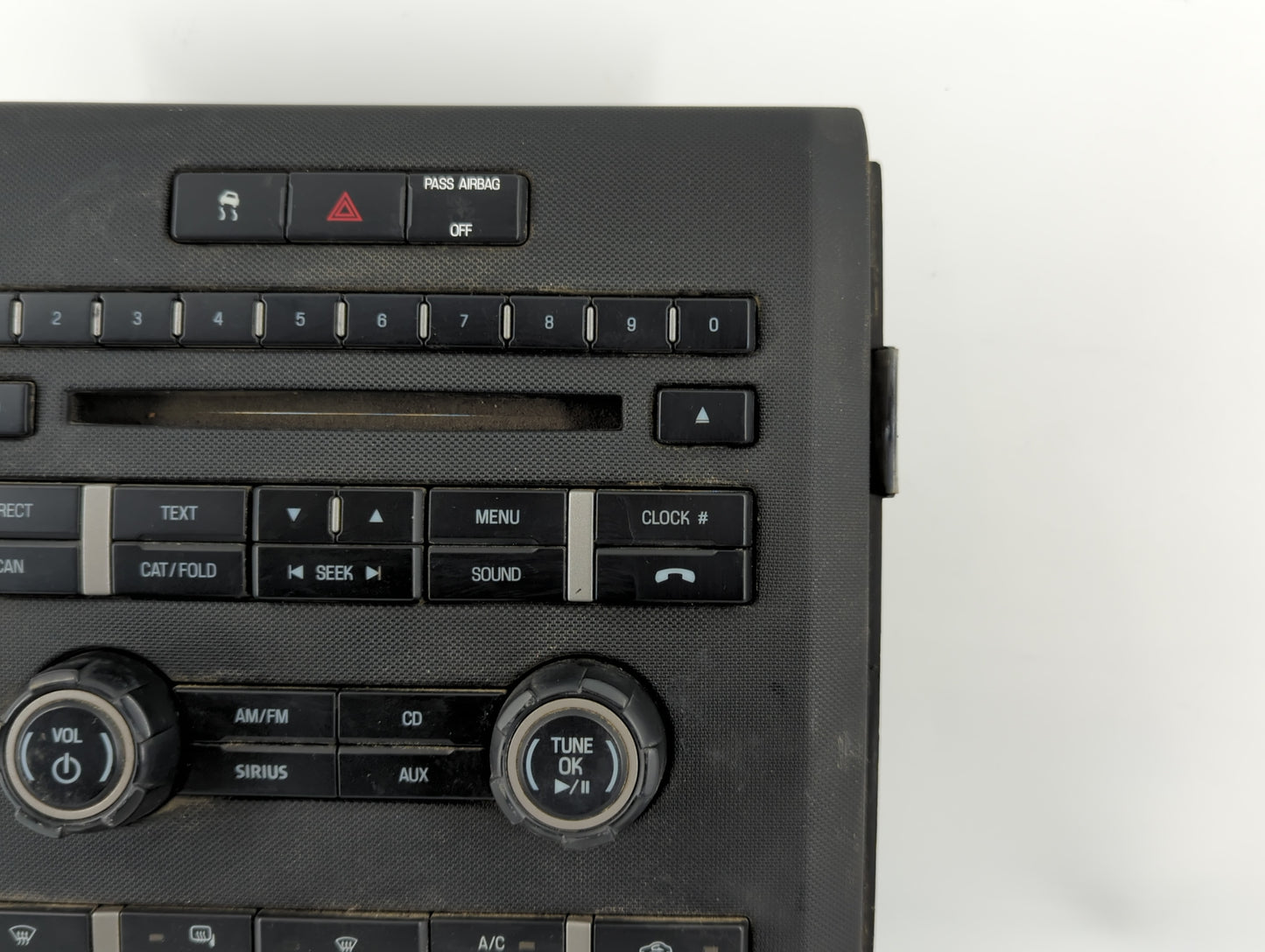 2010 Ford F-150 Radio AM FM Cd Player Receiver Replacement P/N:AL3T-18A802-HB Fits OEM Used Auto Parts - Oemusedautoparts1.c