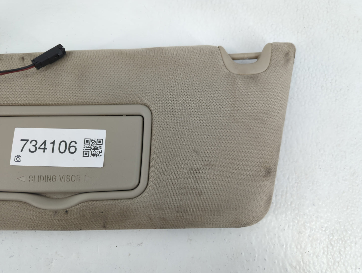 2009-2010 Ford F-150 Sun Visor Shade Replacement Driver Left Mirror Fits Fits 2009 2010 OEM Used Auto Parts - Oemusedautopar