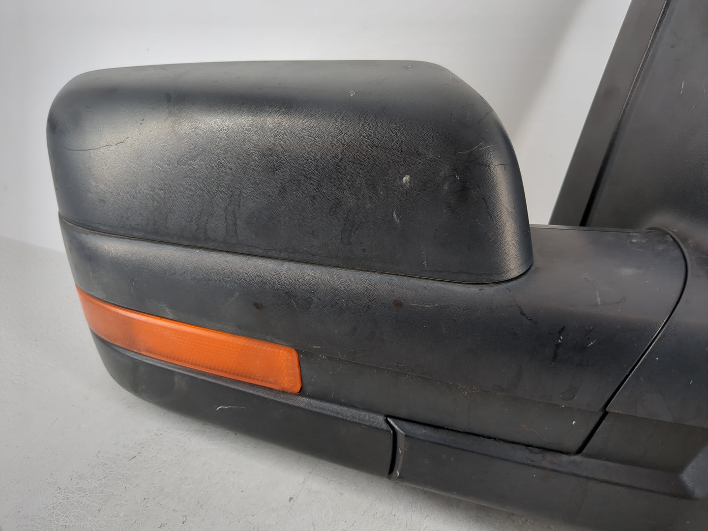 2009-2010 Ford F-150 Passenger Right Side View Manual Door Mirror Black - Oemusedautoparts1.com