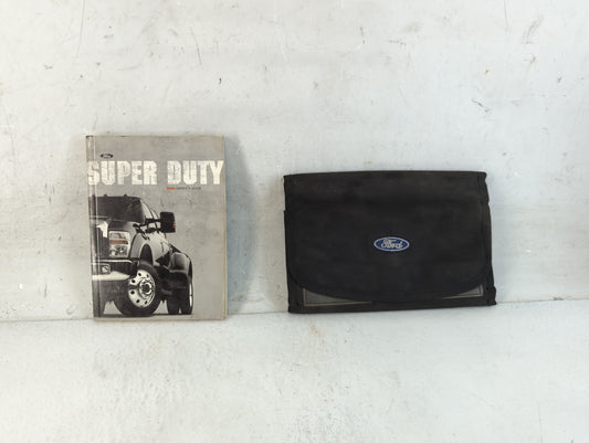 2010 Ford F-250 Super Duty Owners Manual Book Guide P/N:AC3J 19A321 AA OEM Used Auto Parts - Oemusedautoparts1.com