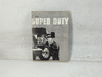 2010 Ford F-250 Super Duty Owners Manual Book Guide P/N:AC3J 19A321 AA OEM Used Auto Parts