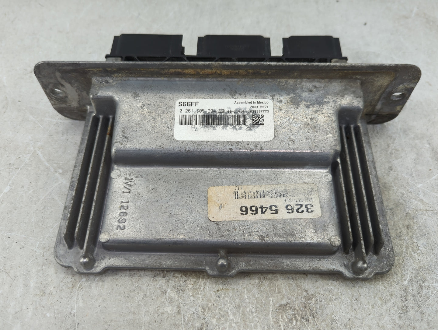 2010 Ford F150 PCM Engine Control Computer ECU ECM PCU OEM P/N:AL3A-12A650-CGC 0261S05994, 9C2A-12B684-AD Fits OEM Used Auto