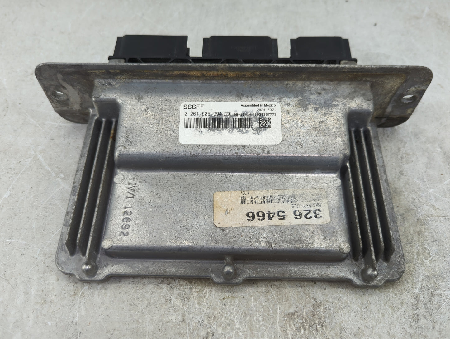 2010 Ford F150 PCM Engine Control Computer ECU ECM PCU OEM P/N:AL3A-12A650-CGC 0261S05994, 9C2A-12B684-AD Fits OEM Used Auto